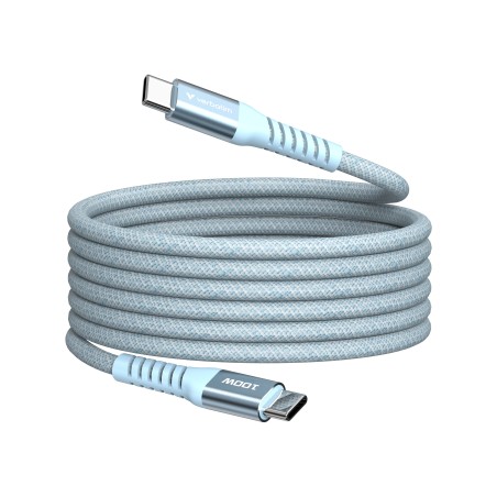 Verbatim 31856 câble USB USB 2.0 1,2 m USB C 0,48 Gbit s 100 W Bleu
