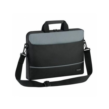 Targus TBT238EU sacoche d'ordinateurs portables 39,6 cm (15.6") Noir, Gris