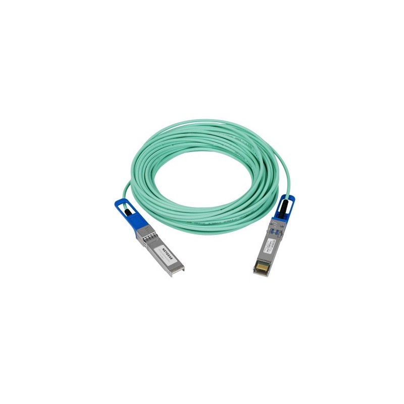NETGEAR AXC7615 câble InfiniBand et à fibres optiques 15 m SFP+ Turquoise