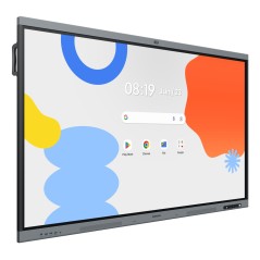 Samsung LH65WAFPLGC tableau blanc interactif 165,1 cm (65") 3840 x 2160 pixels Écran tactile Noir, Gris