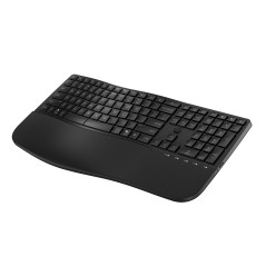 HP 680 CFT Dual-Mode KBD FR clavier Maison RF sans fil + Bluetooth Noir