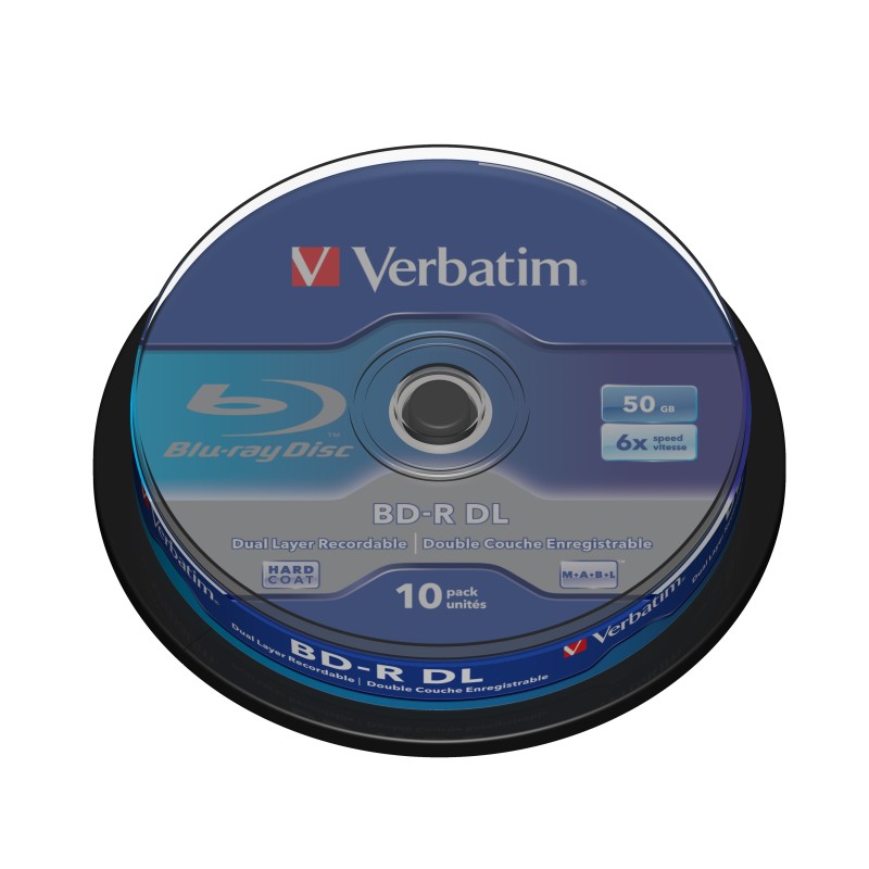 Verbatim 43746 disque vierge Blu-Ray BD-R 50 Go 10 pièce(s) Verbatim 43746 disque vierge Blu-Ray BD-R 50 Go 10 pièce(s)