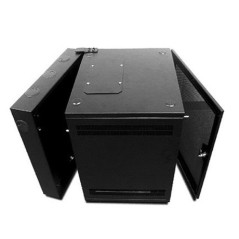 APC NetShelter WX 13U w/Threaded Hole Vertical Mounting Rail Vented Front Door