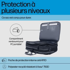HP Sacoche pour PC portable Travel Plus 22L 16 pouces