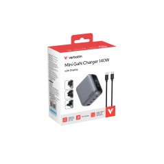 Verbatim 30240 chargeur d'appareils mobiles Universel Noir Secteur Charge rapide Intérieure