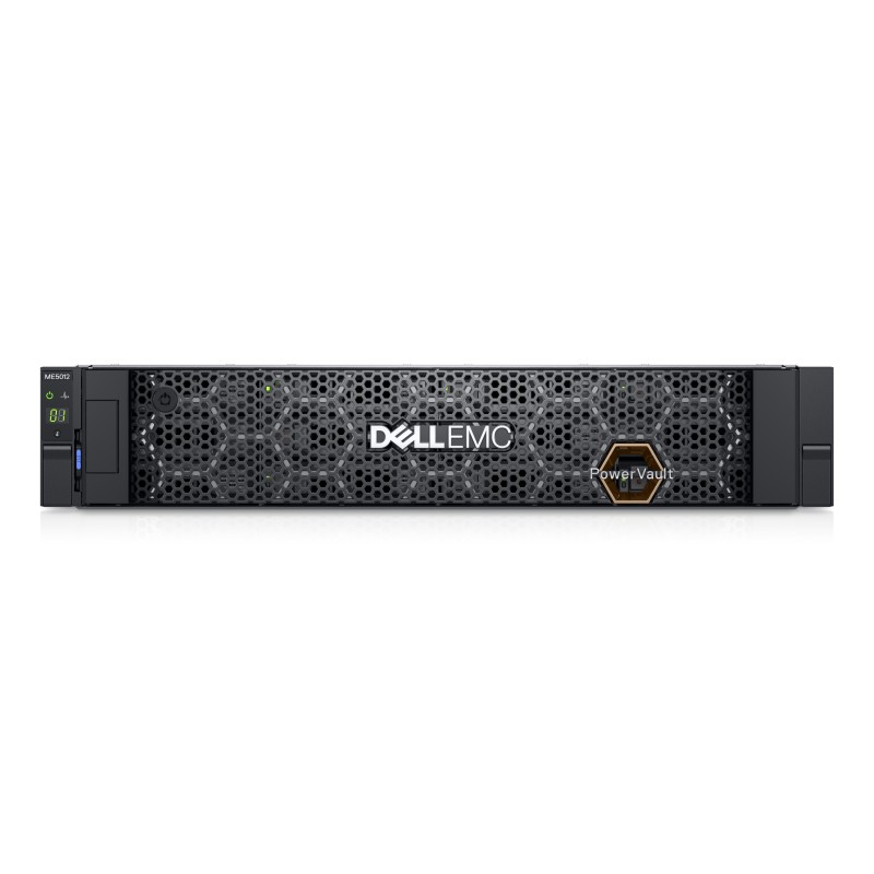 DELL PowerVault ME5012 boîtier de disques 24 To Rack (2 U) Noir DELL PowerVault ME5012 boîtier de disques 24 To Rack (2 U) Noir