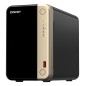 QNAP TS-264 NAS Tower Intel® Celeron® N5095 8 Go 0 To QNAP QTS Noir, Or