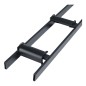 APC Chute de câble (diminution du rayon) pour racks, armoires et échelles de câbles NetShelter (Qté 2)