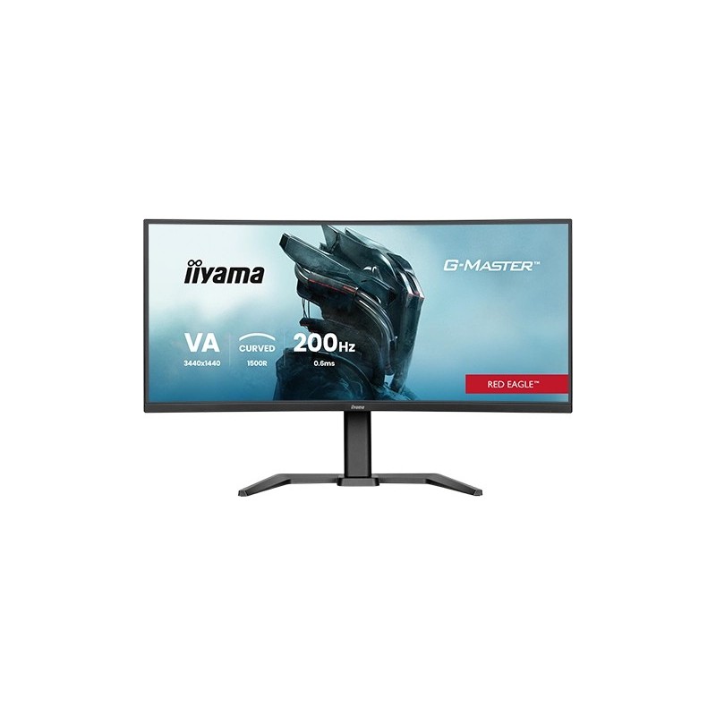 iiyama G-MASTER GCB3484WQSU-B2 34IN PRO-GAMING 0.4MS VA LCD 3440X144 écran plat de PC 86,4 cm (34") 3440 x 1440 pixels iiyama G-MASTER GCB3484WQSU-B2 34IN PRO-GAMING 0.4MS VA LCD 3440X144 écran plat de PC 86,4 cm (34") 3440 x 1440 pixels