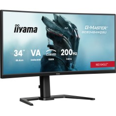 iiyama G-MASTER GCB3484WQSU-B2 34IN PRO-GAMING 0.4MS VA LCD 3440X144 écran plat de PC 86,4 cm (34") 3440 x 1440 pixels