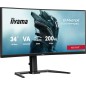 iiyama G-MASTER GCB3484WQSU-B2 34IN PRO-GAMING 0.4MS VA LCD 3440X144 écran plat de PC 86,4 cm (34") 3440 x 1440 pixels iiyama G-MASTER GCB3484WQSU-B2 34IN PRO-GAMING 0.4MS VA LCD 3440X144 écran plat de PC 86,4 cm (34") 3440 x 1440 pixels