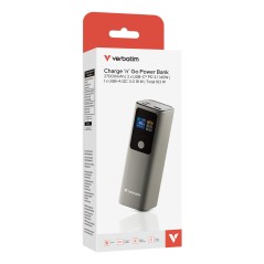 Verbatim 32269 banque d'alimentation électrique Lithium-Ion (Li-Ion) 27000 mAh Gris