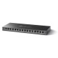 TP-Link TL-SG116P commutateur réseau Non-géré Gigabit Ethernet (10/100/1000) Connexion Ethernet, supportant l'alimentation via