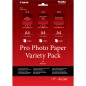 Canon Pack variété de papier photo A4 Pro PVP- 201 - 15 feuilles