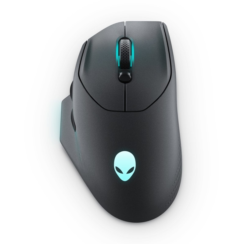 Alienware AW620M souris Gaming Droitier RF Wireless + USB Type-C Optique 26000 DPI Alienware AW620M souris Gaming Droitier RF Wireless + USB Type-C Optique 26000 DPI