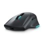 Alienware AW620M souris Gaming Droitier RF Wireless + USB Type-C Optique 26000 DPI Alienware AW620M souris Gaming Droitier RF Wireless + USB Type-C Optique 26000 DPI