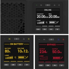 APC Smart-UPS On-line SRTG - onduleur - 20 KVA - 400V ou 230V avec batterie