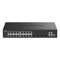 D-Link DGS-1530-20/E commutateur réseau Géré L2 Gigabit Ethernet (10/100/1000) Noir D-Link DGS-1530-20/E commutateur réseau Géré L2 Gigabit Ethernet (10/100/1000) Noir