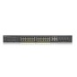Zyxel GS1920-24HPV2 Géré Gigabit Ethernet (10/100/1000) Connexion Ethernet, supportant l'alimentation via ce port (PoE) Noir Zyxel GS1920-24HPV2 Géré Gigabit Ethernet (10/100/1000) Connexion Ethernet, supportant l'alimentation via ce port (PoE) Noir
