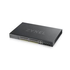 Zyxel GS1920-24HPV2 Géré Gigabit Ethernet (10 100 1000) Connexion Ethernet, supportant l'alimentation via ce port (PoE) Noir
