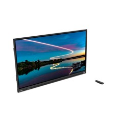 Lenovo ThinkVision T86 écran plat de PC 2,18 m (86") 3840 x 2160 pixels 4K Ultra HD LED Écran tactile Noir