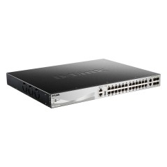 D-Link DGS-3130-30PS E commutateur réseau Géré L3 Gigabit Ethernet (10 100 1000) Connexion Ethernet, supportant l'alimentation