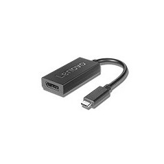 Lenovo 4X90Q93303 câble vidéo et adaptateur 0,2 m USB Type-C DisplayPort Noir