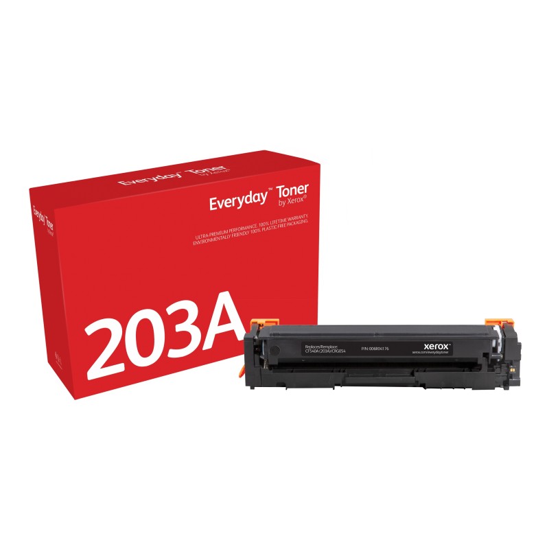 Toner Everyday™ Noir de Xerox compatible avec HP 203A (CF540A), Capacité standard