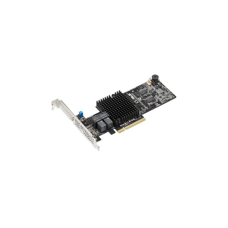ASUS PIKE II 3108-8I/240PD/2G contrôleur RAID PCI Express 3.0 12 Gbit/s ASUS PIKE II 3108-8I/240PD/2G contrôleur RAID PCI Express 3.0 12 Gbit/s