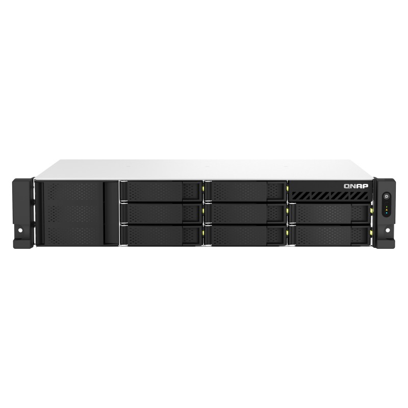 QNAP TS-864EU-RP NAS Rack (2 U) Intel® Celeron® N5095 8 Go DDR4 0 To QNAP Turbo System Noir