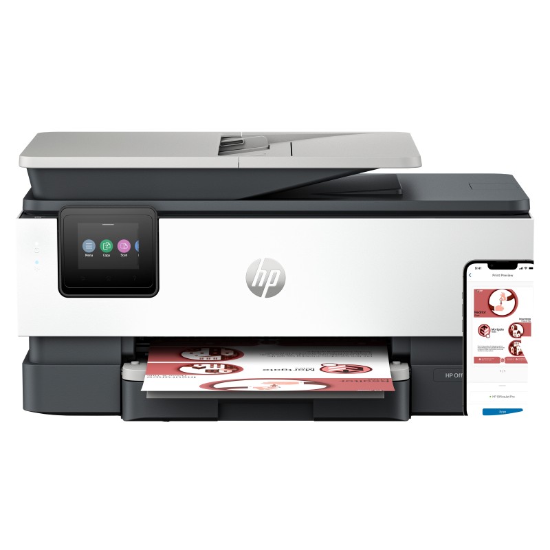 HP OfficeJet Pro 8132e Sans fil All-in-One Couleur Imprimante, Instant Ink Impression recto-verso