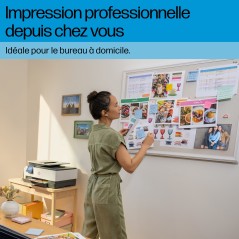 HP OfficeJet Pro 8132e Sans fil All-in-One Couleur Imprimante, Instant Ink Impression recto-verso