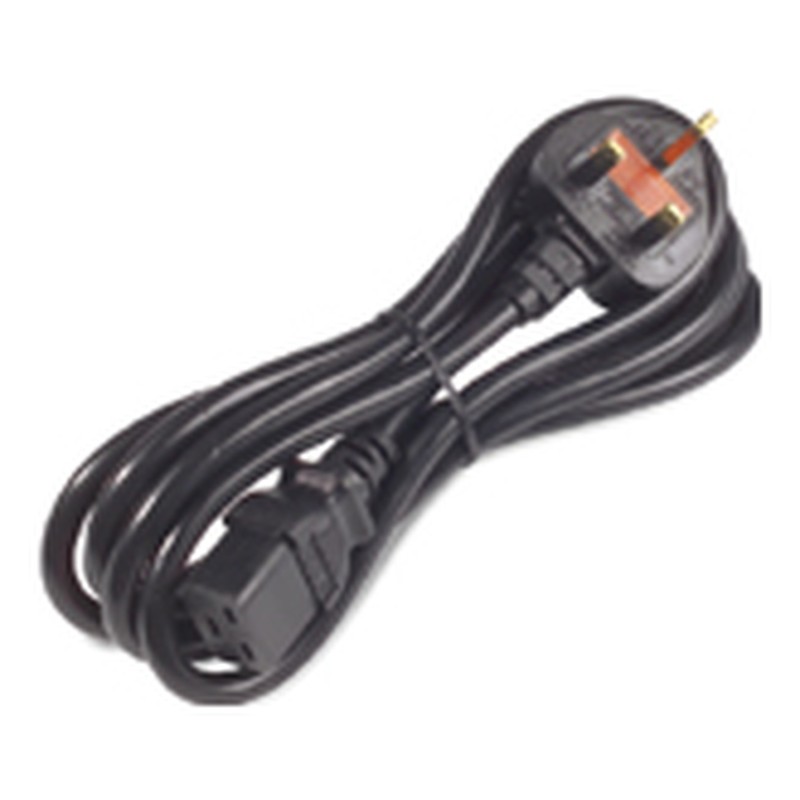 APC NetShelter - Cordon d'alimentation - Prises C19 et BS1363A - 2,4m - UK APC NetShelter - Cordon d'alimentation - Prises C19 et BS1363A - 2,4m - UK