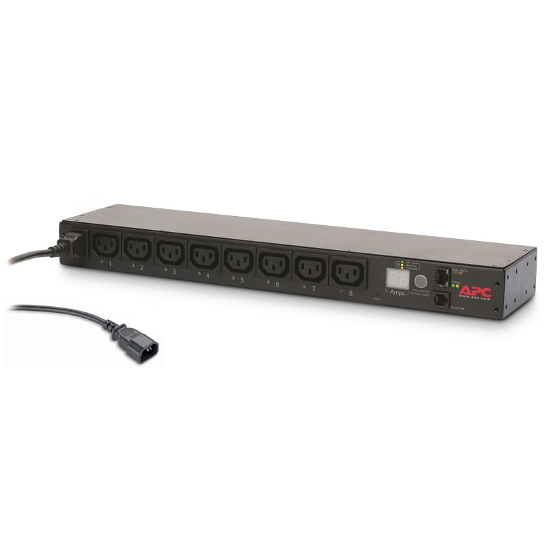 APC Netshelter - Bandeau de prises commutées rackable - 1U 12A 208V 10A 230V APC Netshelter - Bandeau de prises commutées rackable - 1U 12A 208V 10A 230V