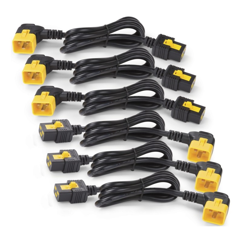 APC NetShelter - Kit cordon d'alimentation - Connecteurs à 90° - 1,22m APC NetShelter - Kit cordon d'alimentation - Connecteurs à 90° - 1,22m