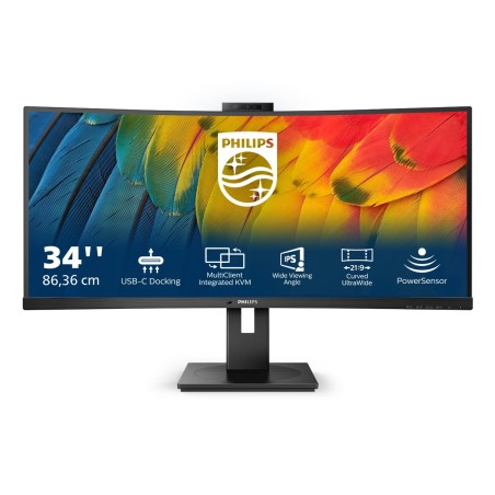 Philips 5000 series 34B1U5600CH/00 écran plat de PC 86,4 cm (34") 3440 x 1440 pixels Wide Quad HD LCD Noir