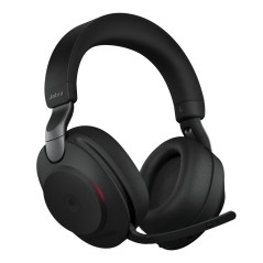 Jabra Evolve2 85 Casque Sans fil Arceau Bureau Centre d'appels USB Type-C Bluetooth Noir