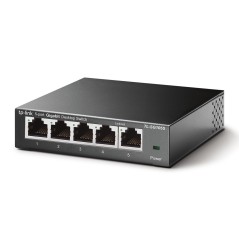 TP-Link TL-SG105S Non-géré Gigabit Ethernet (10/100/1000) Noir