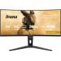 iiyama G-MASTER GCB3486WQSCP-B1 écran plat de PC 86,4 cm (34") 3440 x 1440 pixels UltraWide Quad HD Noir iiyama G-MASTER GCB3486WQSCP-B1 écran plat de PC 86,4 cm (34") 3440 x 1440 pixels UltraWide Quad HD Noir
