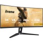 iiyama G-MASTER GCB3486WQSCP-B1 écran plat de PC 86,4 cm (34") 3440 x 1440 pixels UltraWide Quad HD Noir iiyama G-MASTER GCB3486WQSCP-B1 écran plat de PC 86,4 cm (34") 3440 x 1440 pixels UltraWide Quad HD Noir