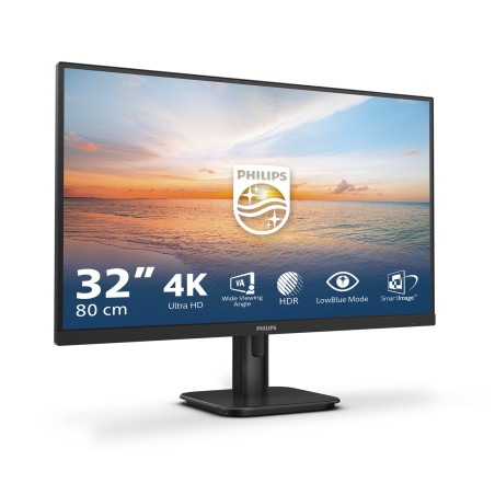 Philips 1000 series 32E1N1800LA/00 écran plat de PC 80 cm (31.5") 3840 x 2160 pixels 4K Ultra HD LCD Noir