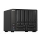 QNAP TS-H973AX NAS Tower Ryzen Embedded V1500B 8 Go DDR4 0 To QuTS hero Noir