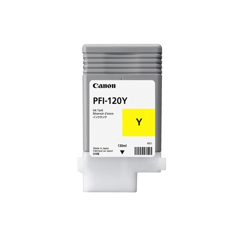 Canon PFI-120Y cartouche d'encre 1 pièce(s) Original Jaune