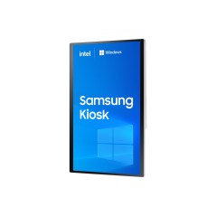 Samsung KM24C-3 En forme de kiosk 61 cm (24") LED 250 cd/m² Full HD Blanc Écran tactile Intégré dans le processeur Windows 10