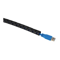 Neomounts ADS06-140BL Gaine de câble - pour 1-3 câbles - universelle