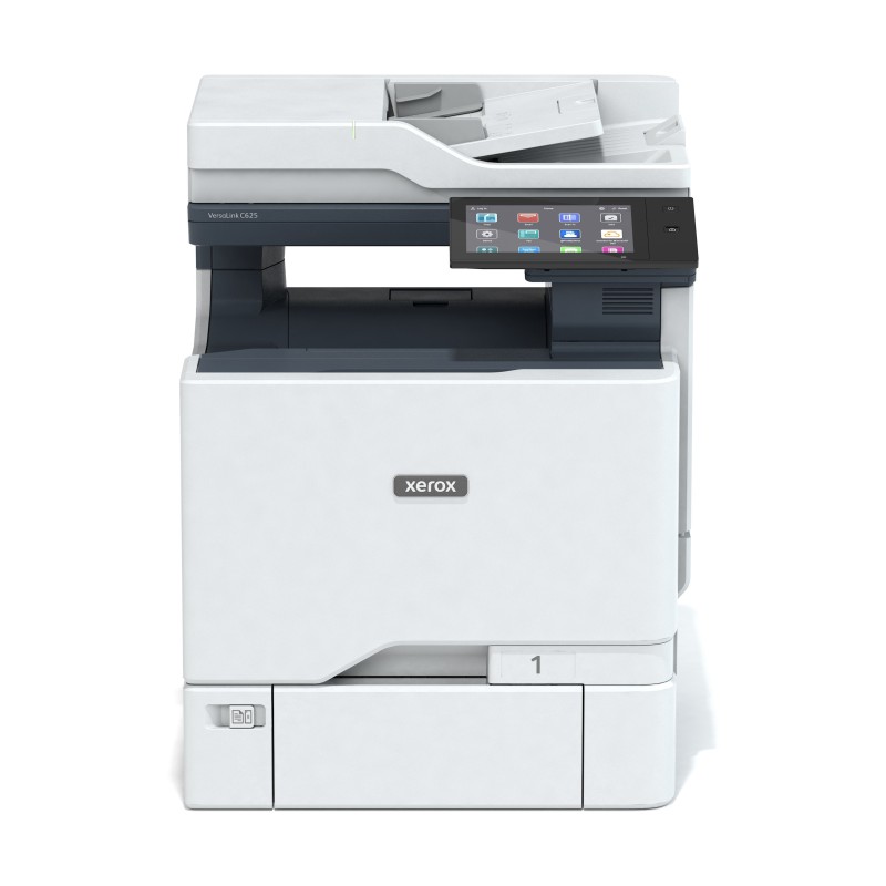 Xerox VersaLink C625 A4 50 ppm - Copie/Impression/Numérisation/Fax recto verso PS3 PCL5e/6 2 magasins 650 feuilles Xerox VersaLink C625 A4 50 ppm - Copie/Impression/Numérisation/Fax recto verso PS3 PCL5e/6 2 magasins 650 feuilles
