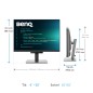 BenQ RD280U écran plat de PC 71,6 cm (28.2") 3840 x 2560 pixels 4K Ultra HD Noir BenQ RD280U écran plat de PC 71,6 cm (28.2") 3840 x 2560 pixels 4K Ultra HD Noir