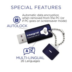 Integral INFD32GCRYDL3.0197 lecteur USB flash 32 Go 3.2 Gen 1 (3.1 Gen 1)