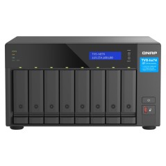 QNAP TVS-h874X NAS Tower Intel® Core™ i9 64 Go DDR4 0 To QuTS hero Noir