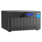 QNAP TVS-h874X NAS Tower Intel® Core™ i9 64 Go DDR4 0 To QuTS hero Noir